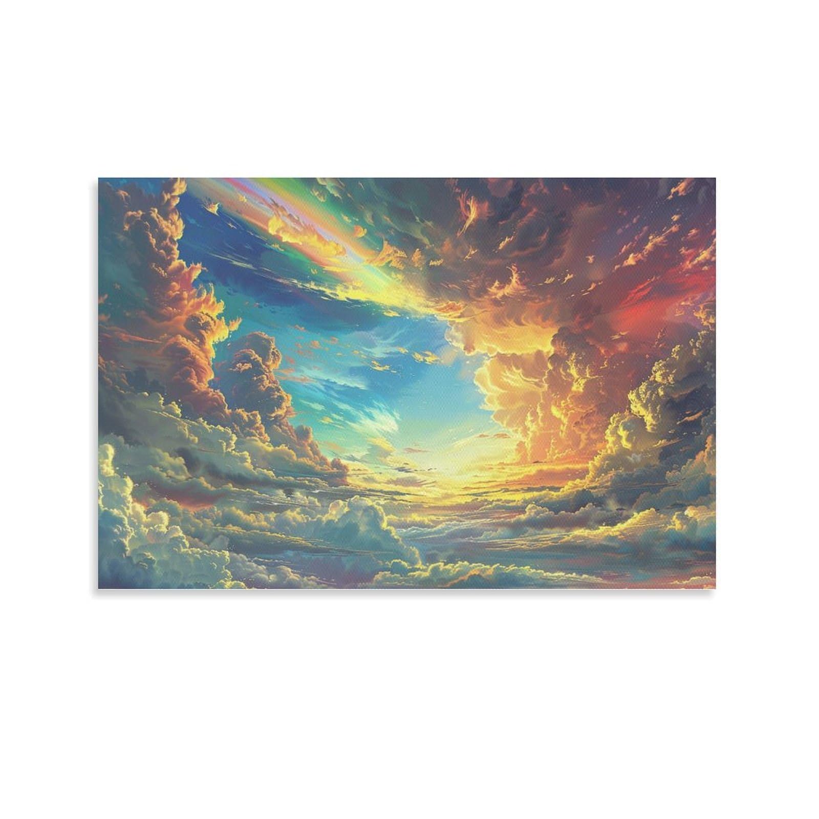 風景画 太陽と雲 【公式通販】